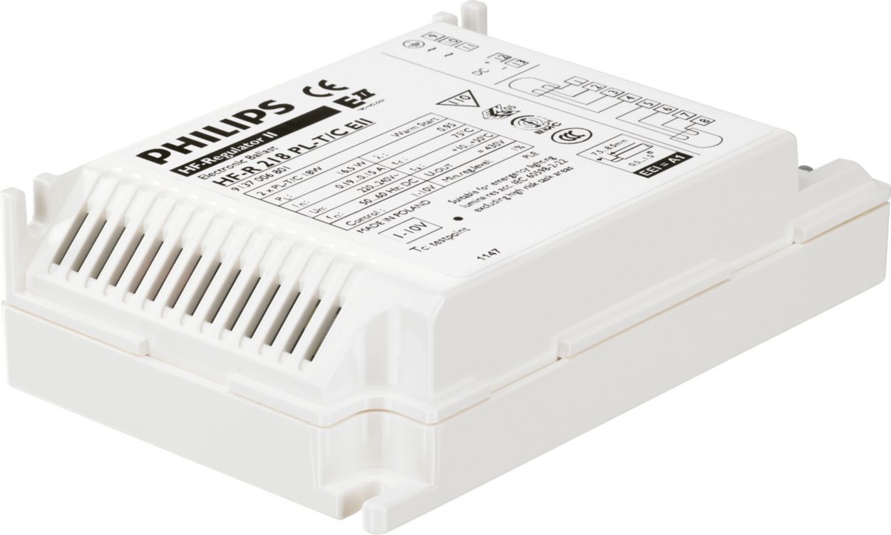 HF-Regulator II for PL-T/C – Dimming: a next step in energy saving