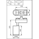 Dimension Drawing (without table) - ST770S 49S/PW930 DIA-VLC HMB WH