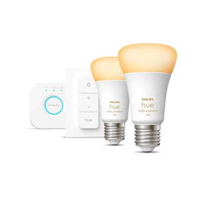German:An image of product of the Hue White Ambiance Starter-Kit, E27