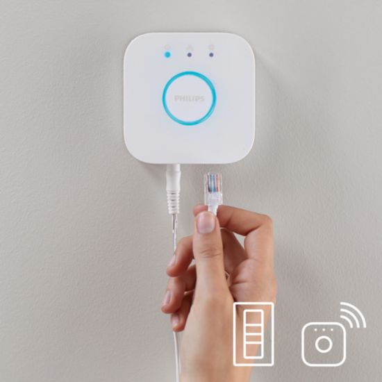 Requires a Philips HUE bridge