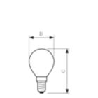  E14 P 45mm Clear