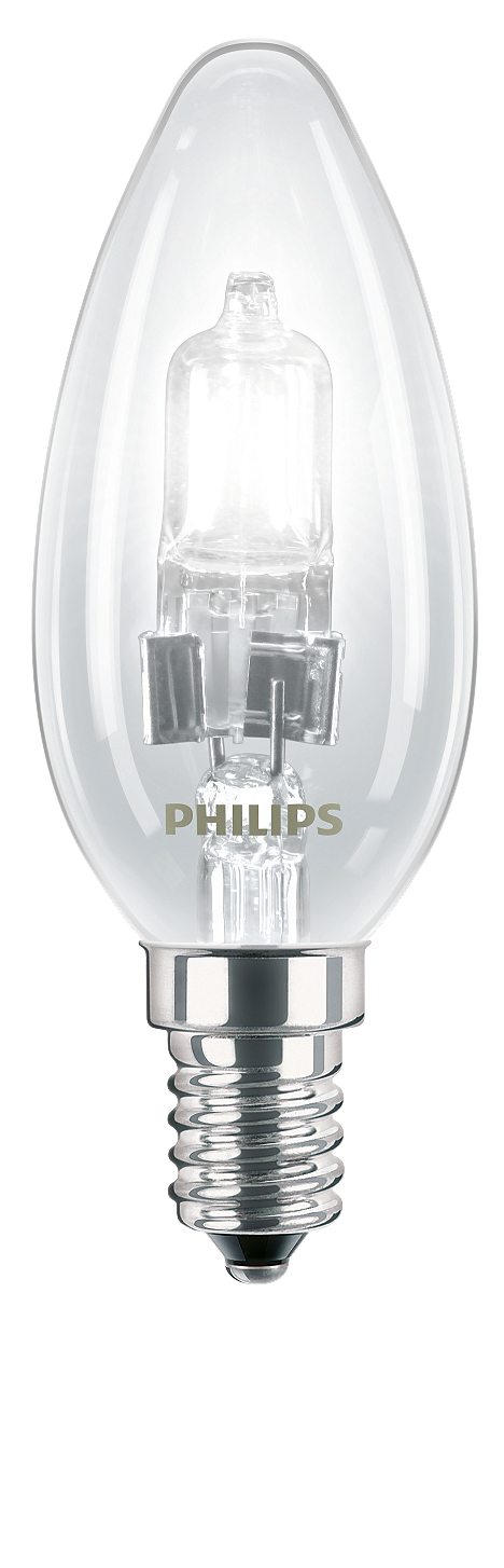 Philips 28w=35w Dimmable Halogen Candle BC B22 Pack of 6 