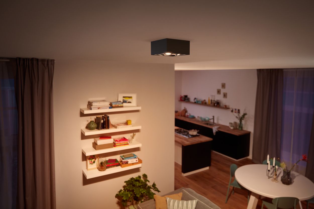 Streng Ontwaken Huisdieren Warmglow LED Box, 4-lichts opbouwspot 5049430P0 | Philips