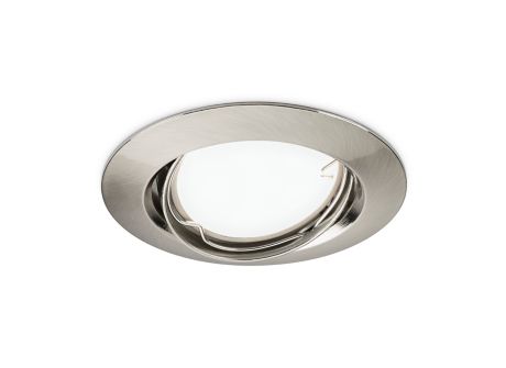 RS049B LED-MS-40-5W-3000-GU10 ALU 50W