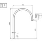   - 880 mm - 89 mm - 0° - RAL color - 