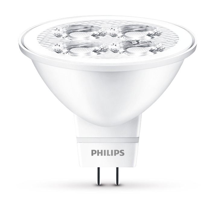 WarmWhite2700K GU5.3 Sockel Philips LED Standard Reflektor mit 20W LED Eye Comfort non-dimmable 