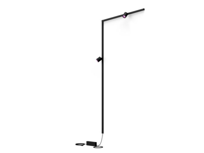 Gros plan de l'avant de Perifo kit de base pour mur, en L (2 spots)