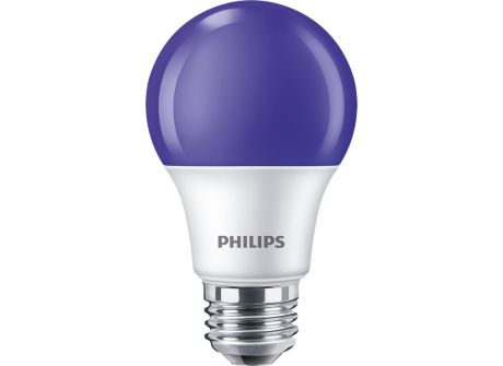 8A19/LED/PURPLE/ND 120V 4/1FB