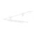  Perifo kit de base pour plafond, en L (2 spots, 1 barre lumineuse)