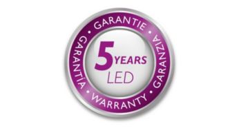 5 Jahre Garantie auf LED-System