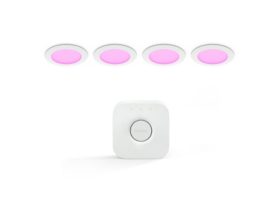 Bundle: Slim downlight (4) + Bridge