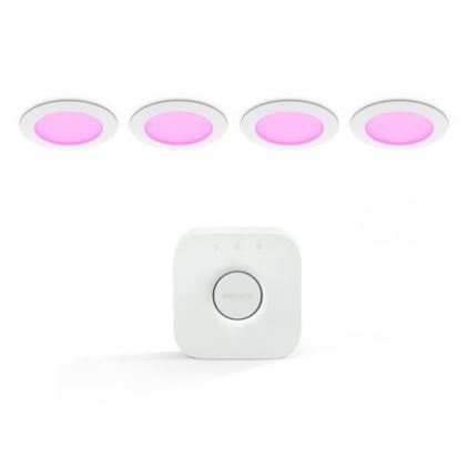 main.alt.text.RTP.Bundle: Slim downlight (4) + Bridge
