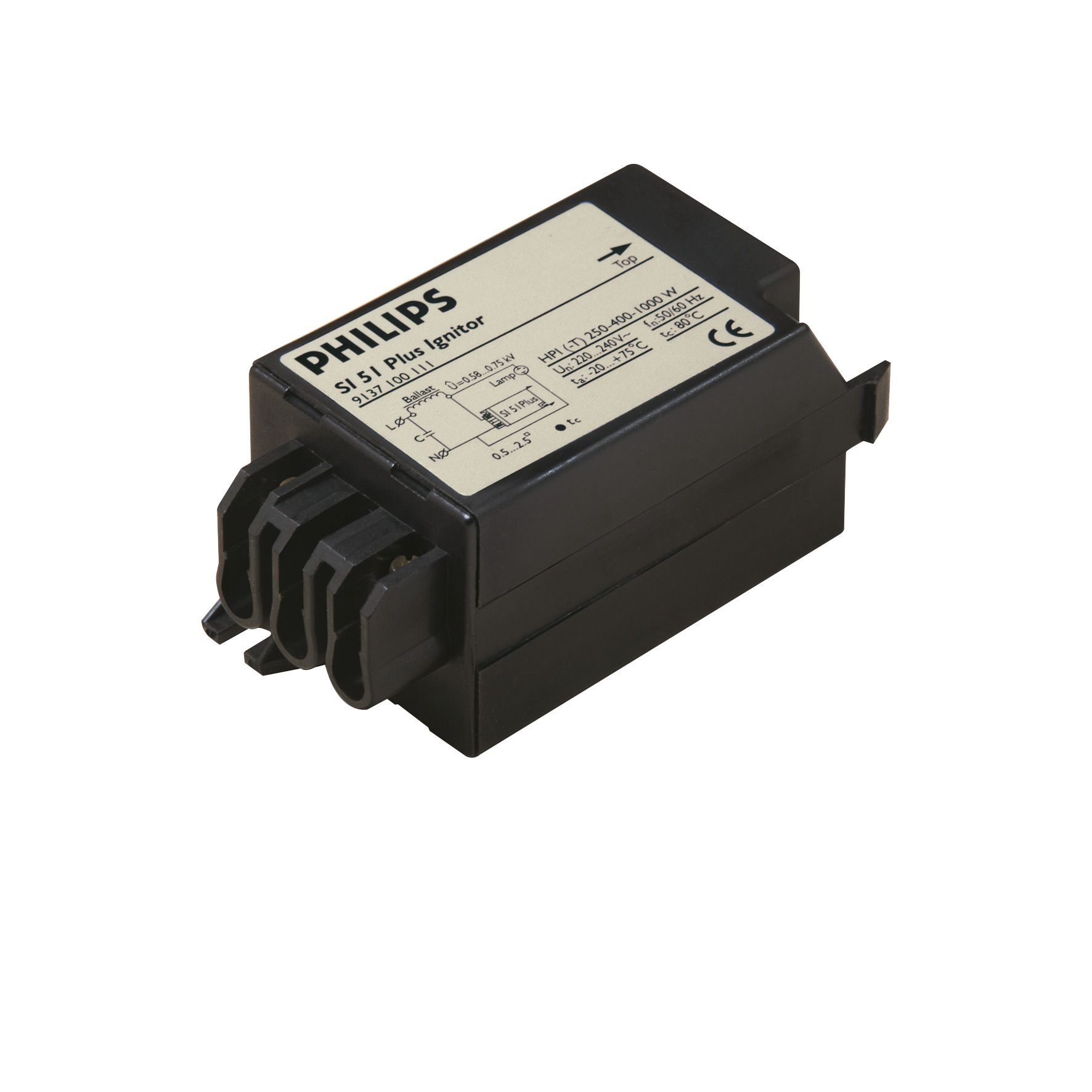 Electronic parallel ignitor for HID lamp circuits