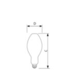 Dimension Drawing (with table) - MP400/BU 6 PK