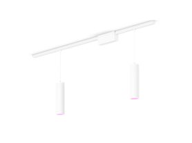 Perifo straight ceiling base kit (2 pendants)