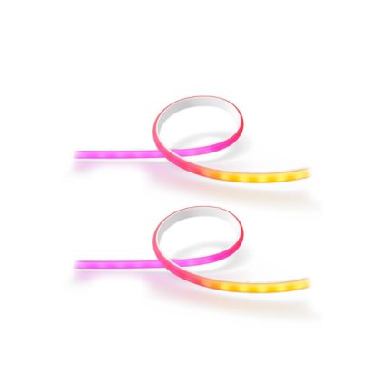 Close up of front of Bundle: Ambiance gradient lightstrip + extension