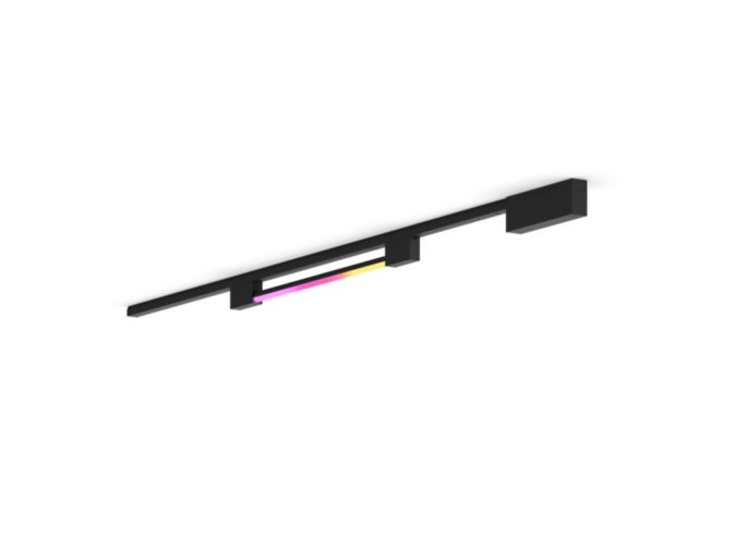 Gros plan de l'avant de Perifo kit de base pour plafond, droit (1 tube lumineux compact)