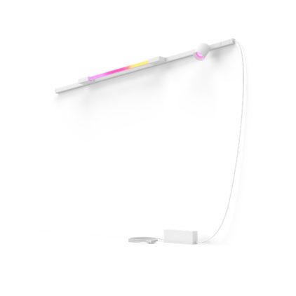 Close up of front of Perifo straight wall base kit (1 spot, 1 light tube compact)