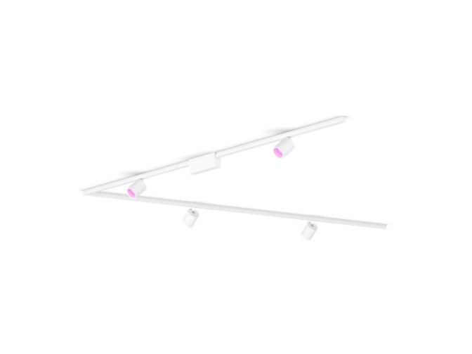 Gros plan de l'avant de Perifo kit de base pour plafond, en L (4 spots)