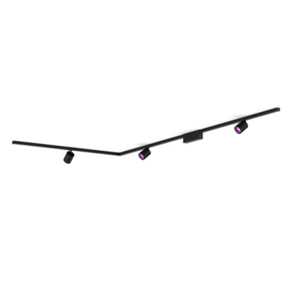 Close up of front of Perifo L-shaped ceiling base kit (3 spots)