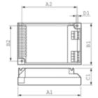 Dimension Drawing (with table) - HF-P 1 22-42 PL-T/C/L/TL5C EII 220-240V