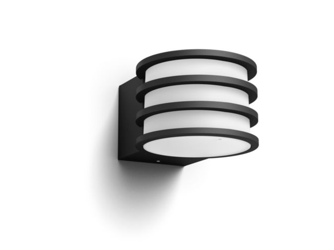 An image of product of the Hue White Lucca Outdoor wall light