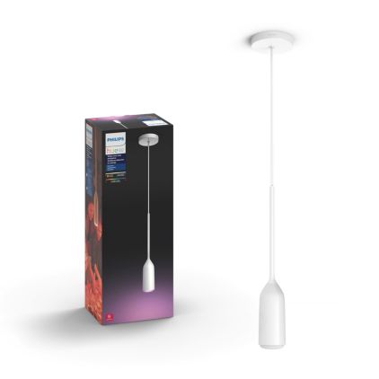 An image of product of the Hue White and color ambiance Enchant pendant