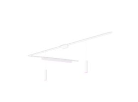 Perifo L-shaped ceiling base kit (2 pendants, 1 light bar)