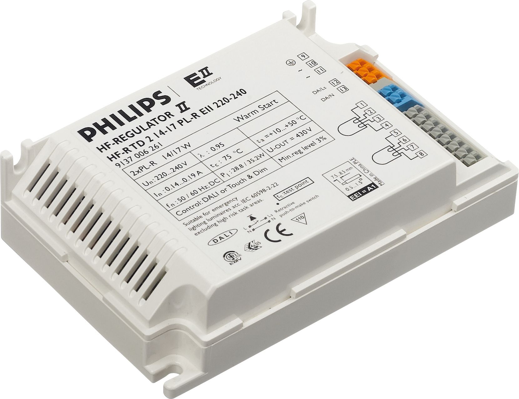 Hf Regulator Intelligent Touch Dali For Pl T C And Tl5c Fluorescent Dimming Gear Philips