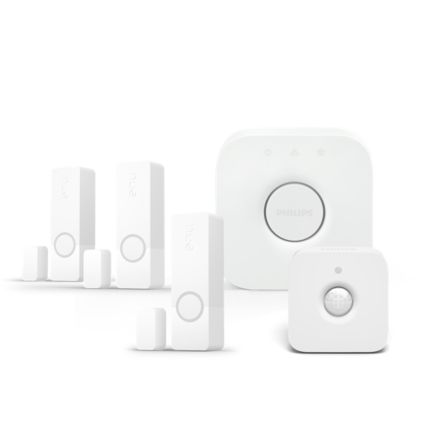main.alt.text.RTP.Bundle: 3x Secure contact sensors + 1x motion sensors + Bridge