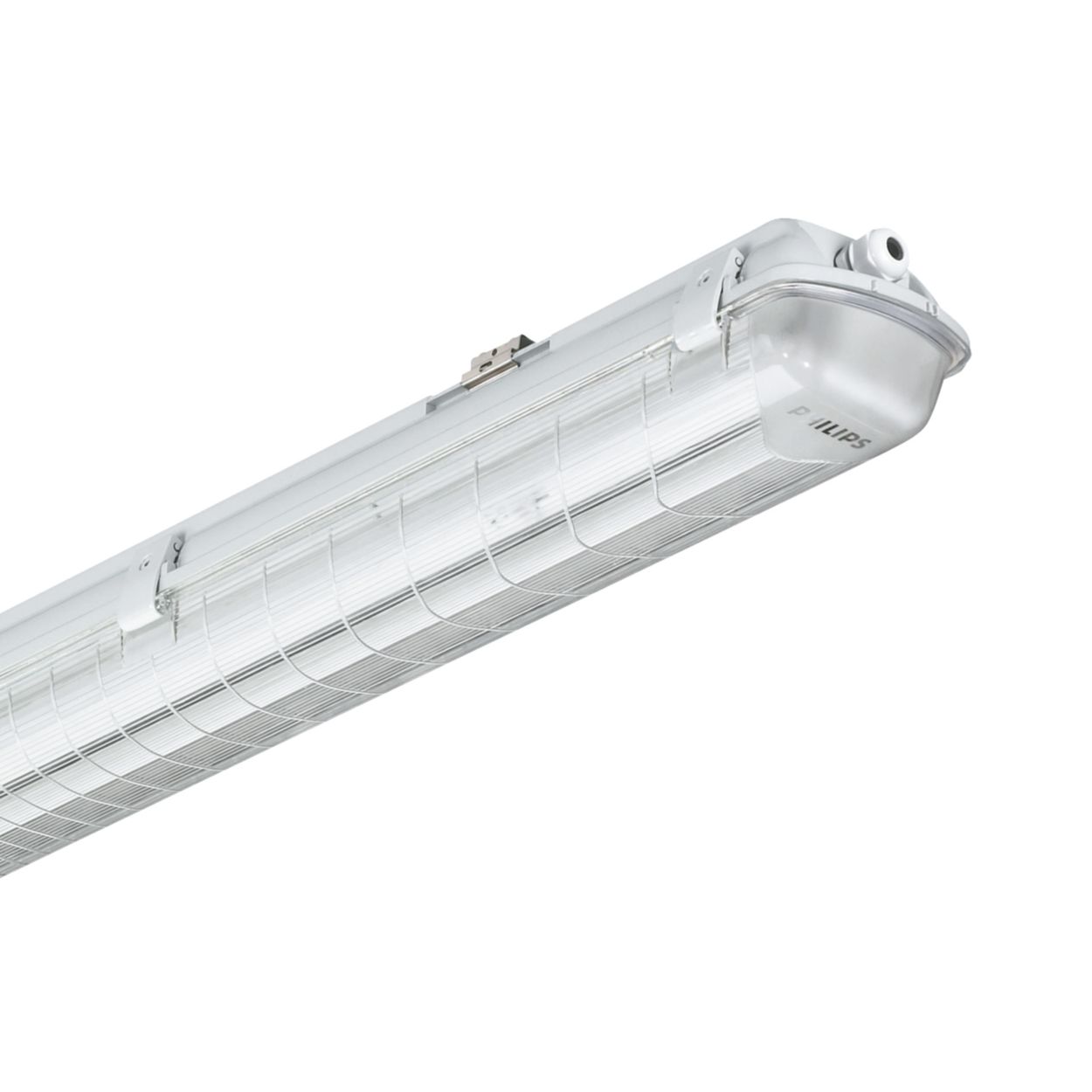 Philips TCW060 2x TL5 28W HF Feuchtraumwannenleuchte IP65 EVG 