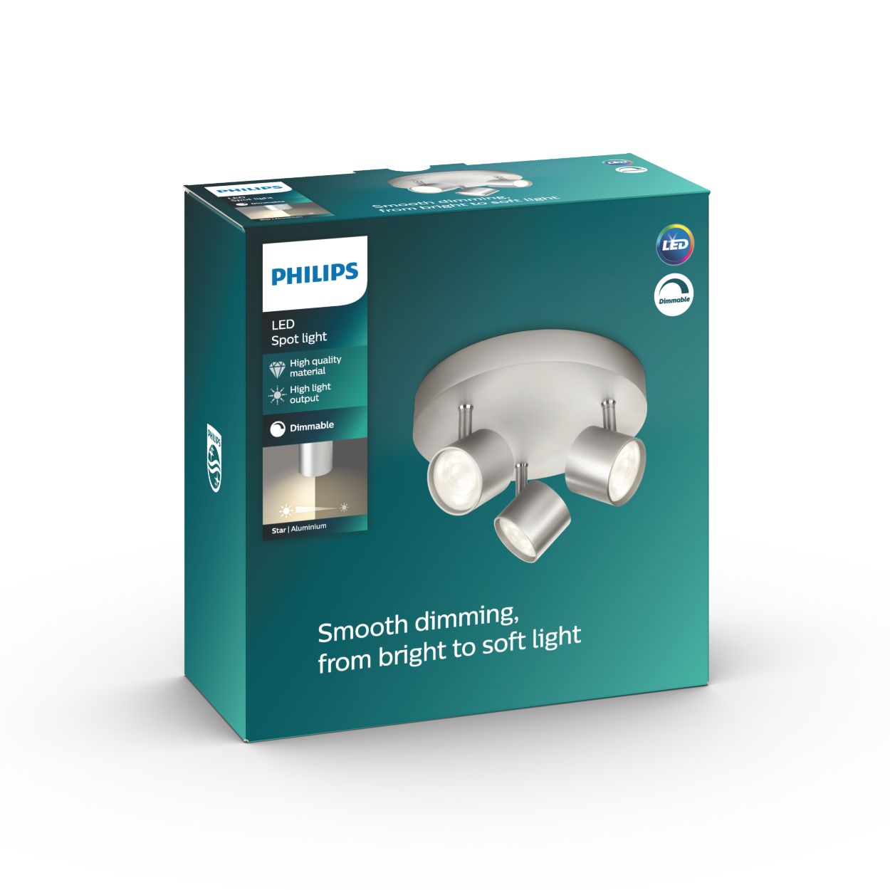 Philips - Spot à intensité variable LED encastrable DIVE LED/5W/230V 2700K