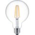 LED Filament-Lampe, transparent, 60W G93 E27