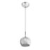 myLiving Contemporary-styled glass pendant with crystal beads