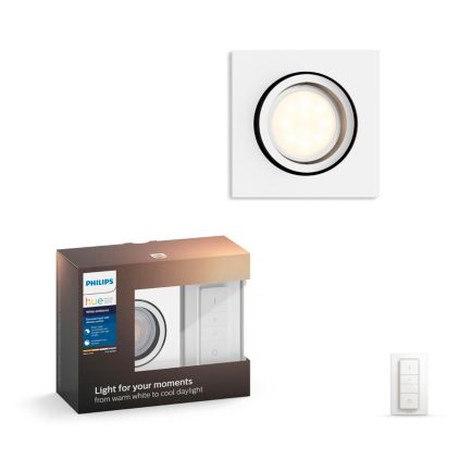 An image of product of the Hue White ambiance Wbudowane światło punktowe Milliskin