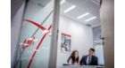 CoreLine recessed luminaire in use in an office