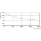 Lumen Maintenance Diagram - HPI-T 2000W/542 E40 380V 1SL/4