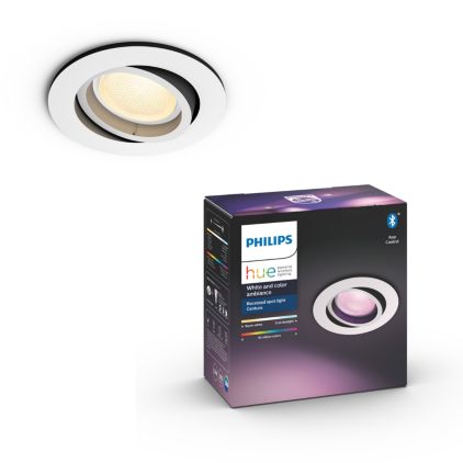 An image of product of the Hue White and color ambiance Wbudowane oświetlenie punktowe Centura