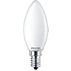 СВІТЛОДІОДНА Філаментна лампа з матового скла на 40 Вт, B35, цоколь E14
