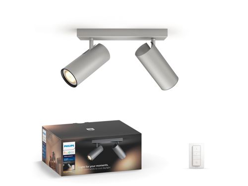 Hue White Ambiance Spot double Buratto