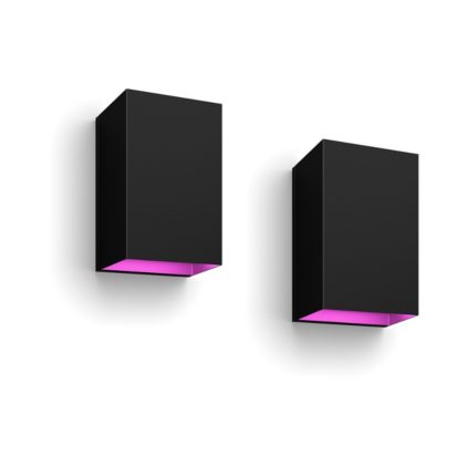 Close up of front of Bundle: 2x Resonate wall lights