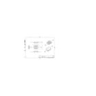 Dimension Drawing (without table) - BWS301 6LED 27K 24V A TM LR N16P12