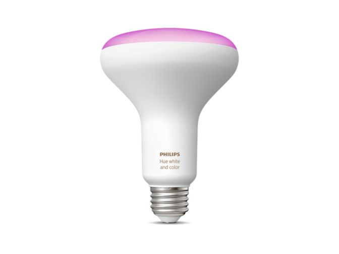 An image of product of the Hue White and color ambiance Single bulb BR30