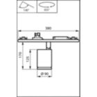 Dimension Drawing (without table) - ST770X 39S/830 DIA MB FG WH