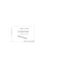 Dimension Drawing (without table) - BCP381 12LED 40K 24V A2 L50