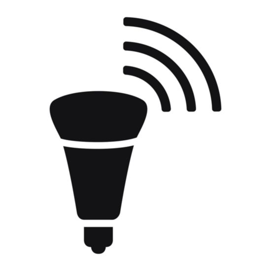 Wirelessly controllable LED bulb