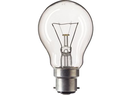 Stan 100W B22 220-240V A55 CL 1CT/5X10F