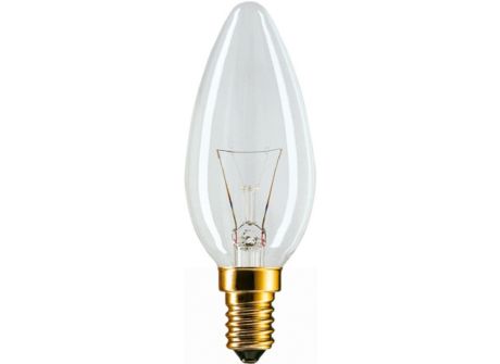Stan 40W E14 230V B35 CL 1CT/10X10F