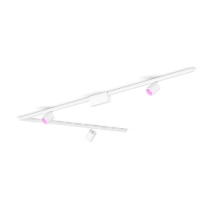 Close up of front of Perifo L-shaped ceiling base kit (3 spots)