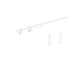 Perifo straight ceiling base kit (2 spots, 2 pendants)